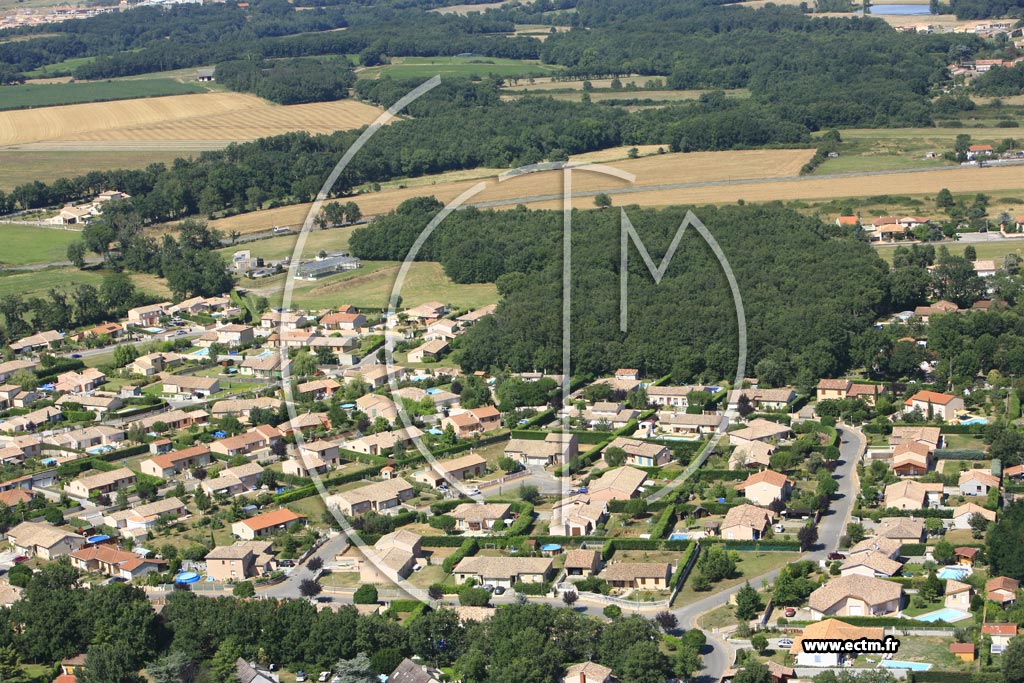 Photo arienne de Fonsorbes