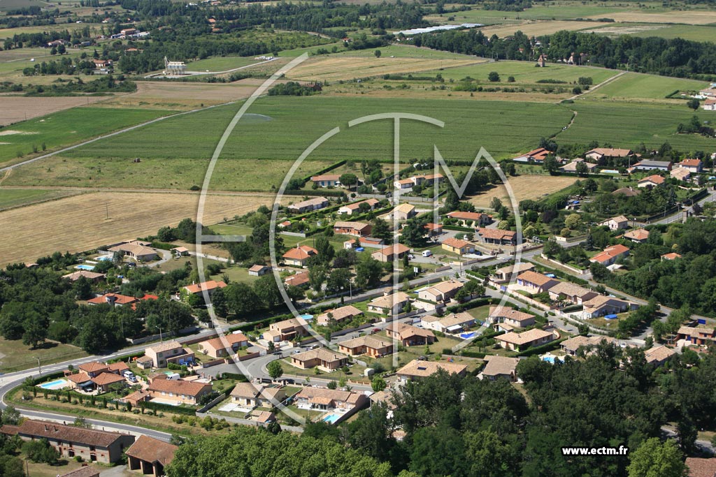 Photo arienne de Muret