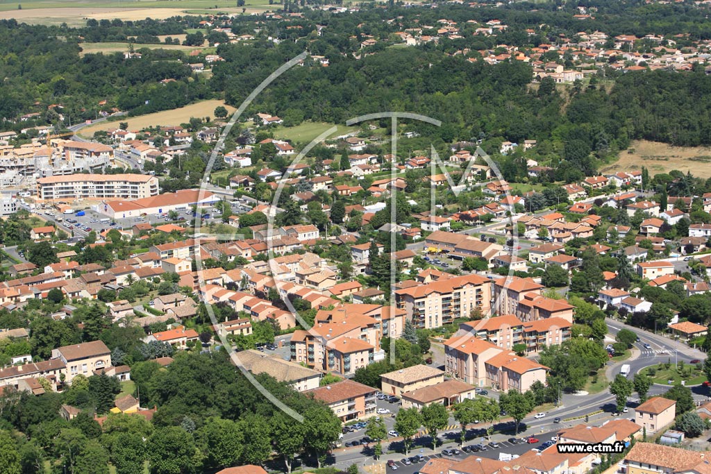 Photo arienne de Muret - Barry