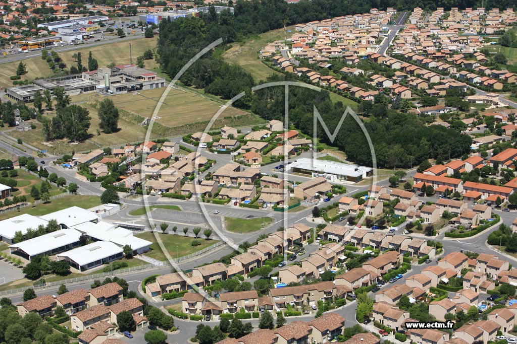 Photo arienne de Portet sur Garonne