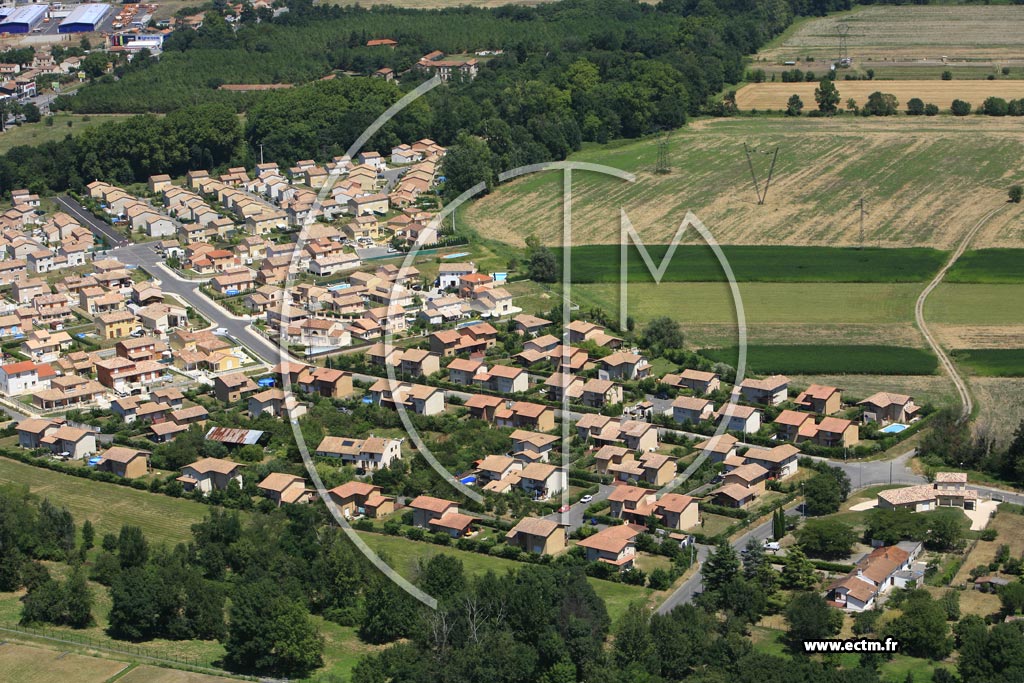 Photo arienne de Portet sur Garonne
