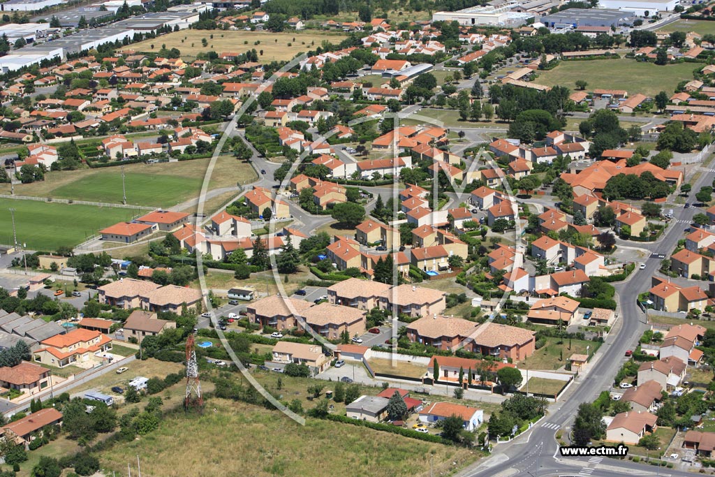 Photo arienne de Portet sur Garonne