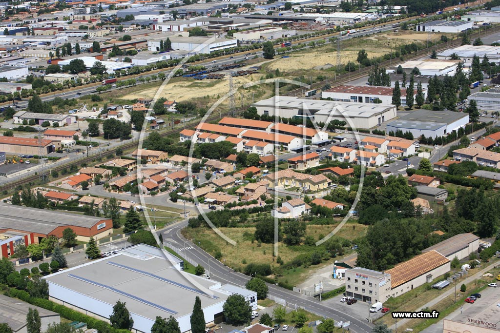 Photo arienne de Portet sur Garonne