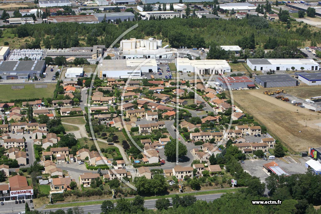 Photo arienne de Portet sur Garonne