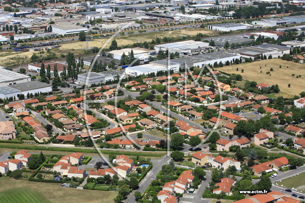 Photo arienne de Portet sur Garonne
