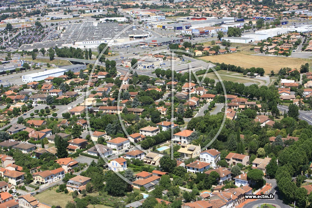 Photo arienne de Portet sur Garonne