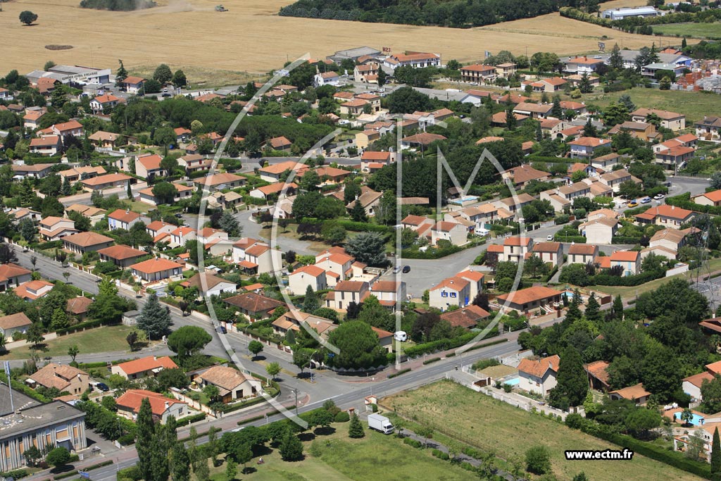Photo arienne de Portet sur Garonne