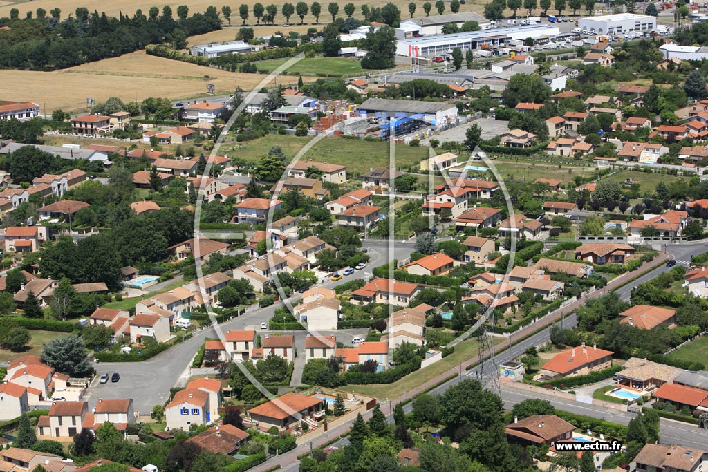 Photo arienne de Portet sur Garonne