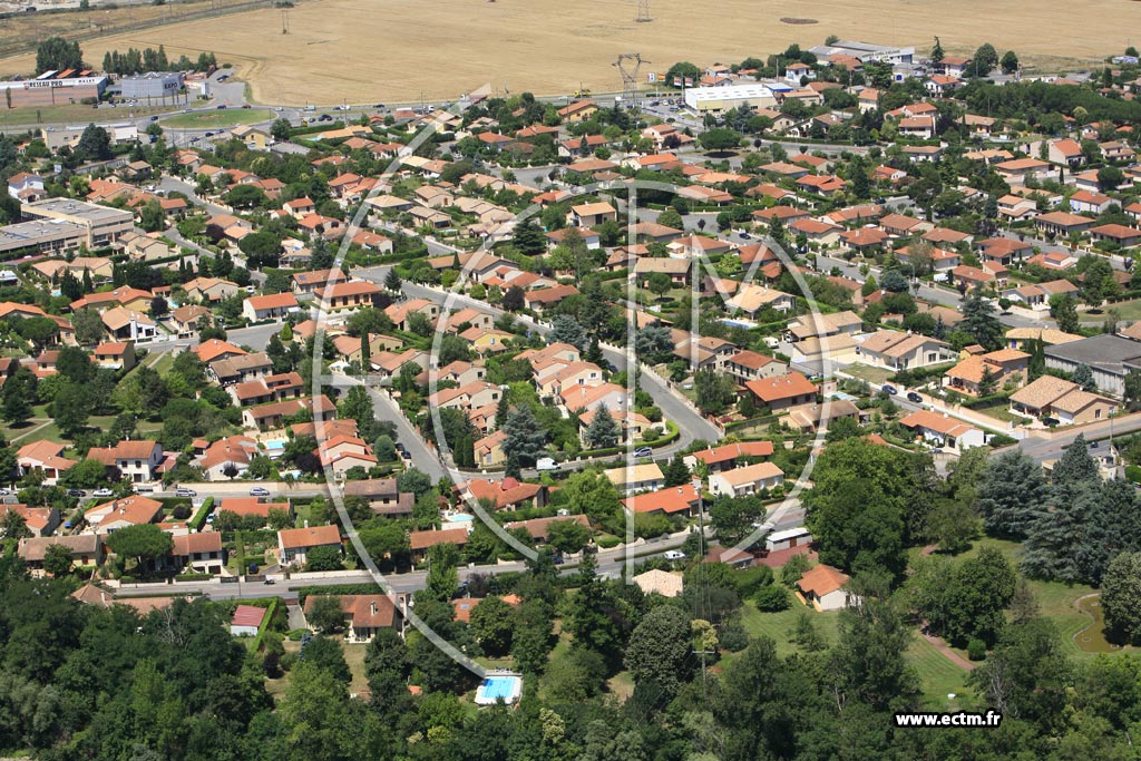 Photo arienne de Portet sur Garonne
