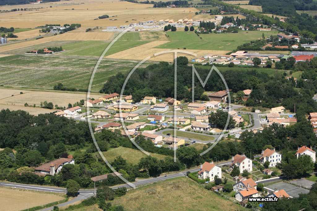 Photo arienne de Saint Lys