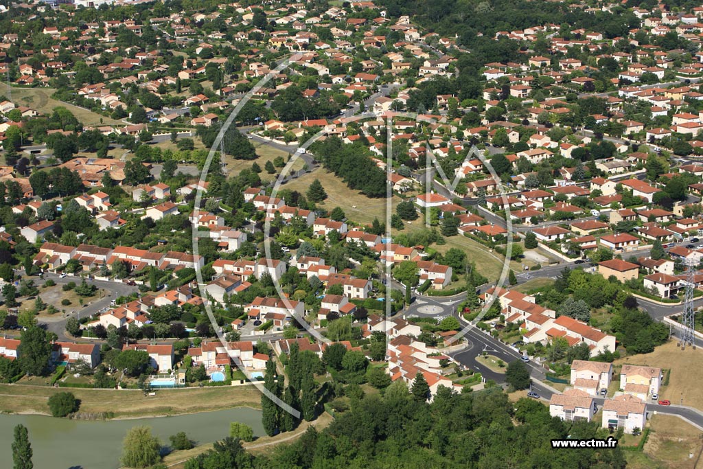Photo arienne de Saint Orens de Gameville