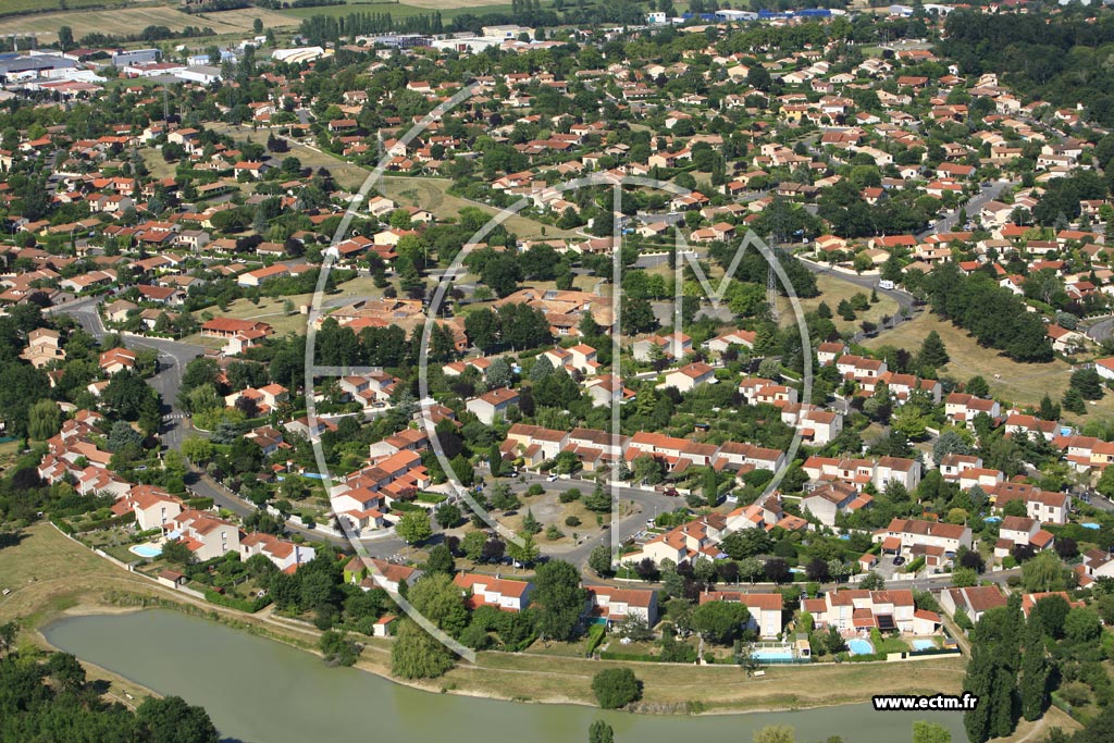 Photo arienne de Saint Orens de Gameville