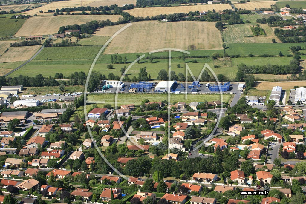 Photo arienne de Saint Orens de Gameville