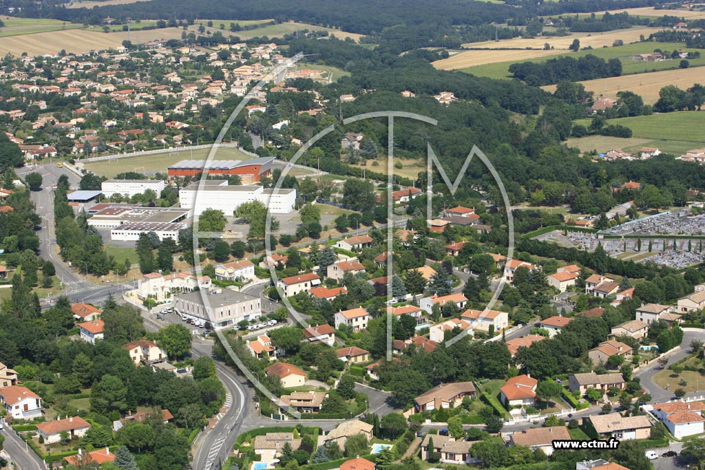 Photo arienne de Balma