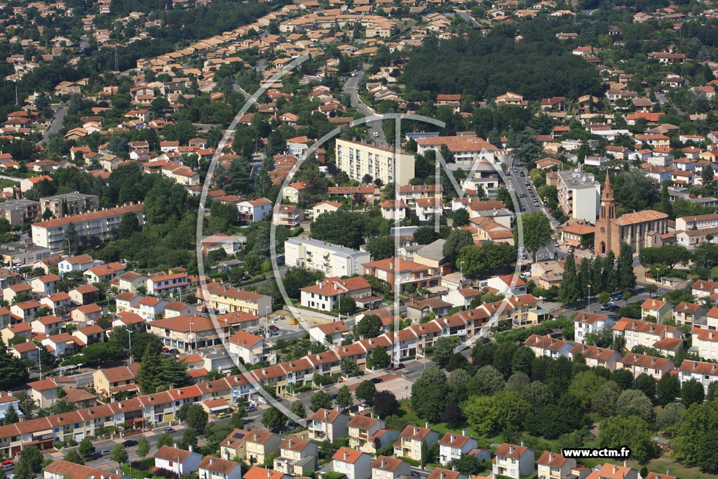Photo arienne de Balma