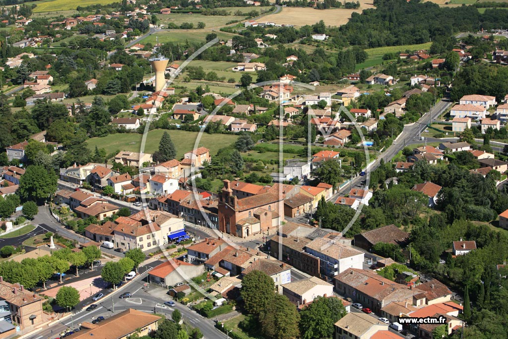 Photo arienne de Castelmaurou