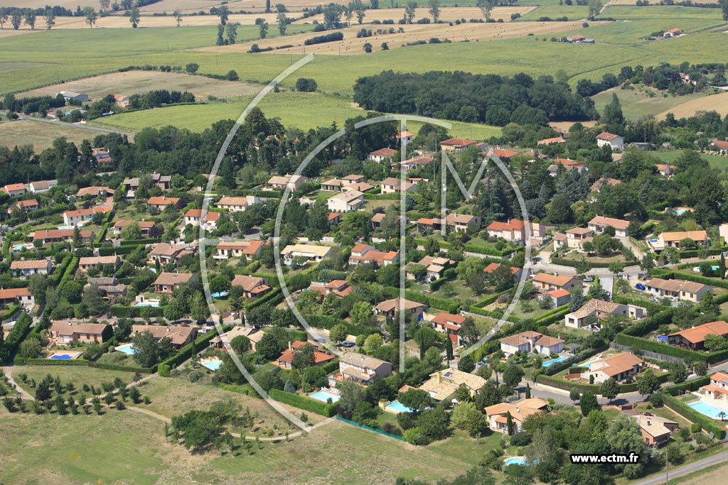 Photo arienne de Dremil Lafage - Montauriol