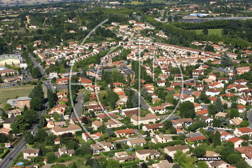 Photo arienne de Saint Jean