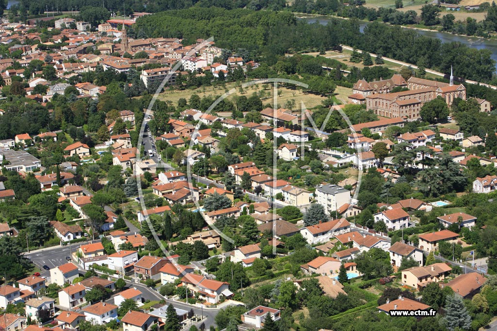 Photo arienne de Blagnac - Sud