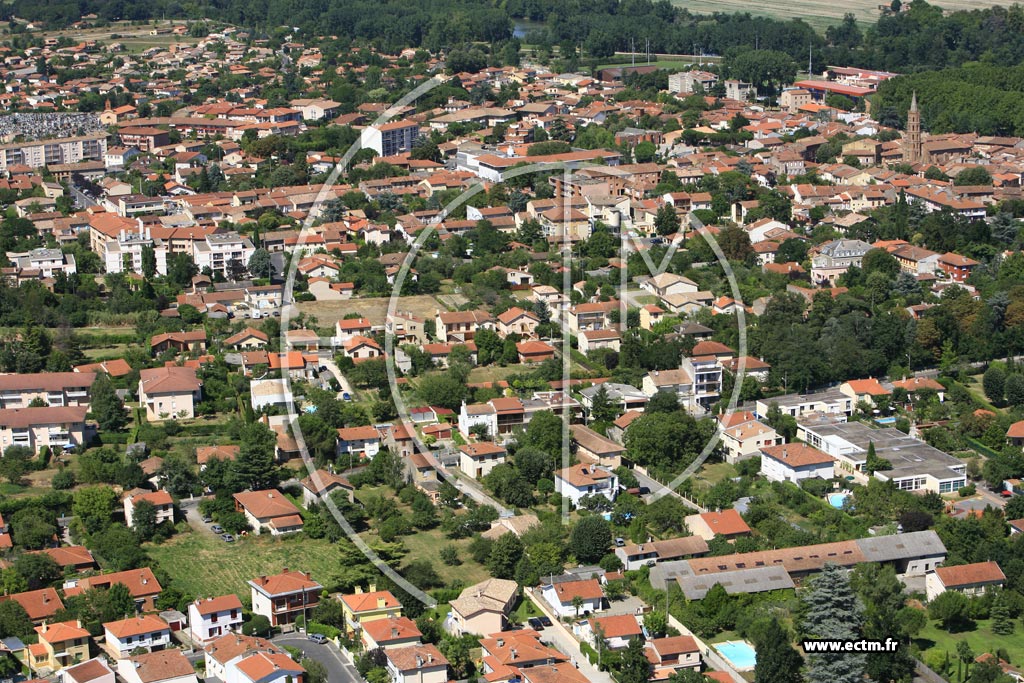 Photo arienne de Blagnac - Sud
