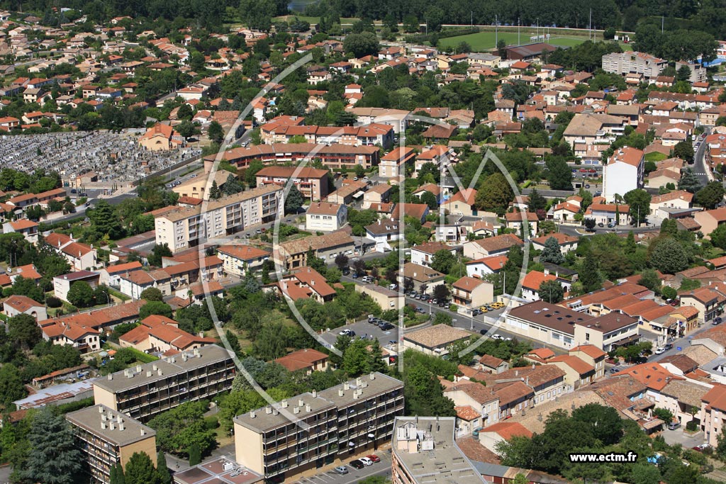 Photo arienne de Blagnac - Sud