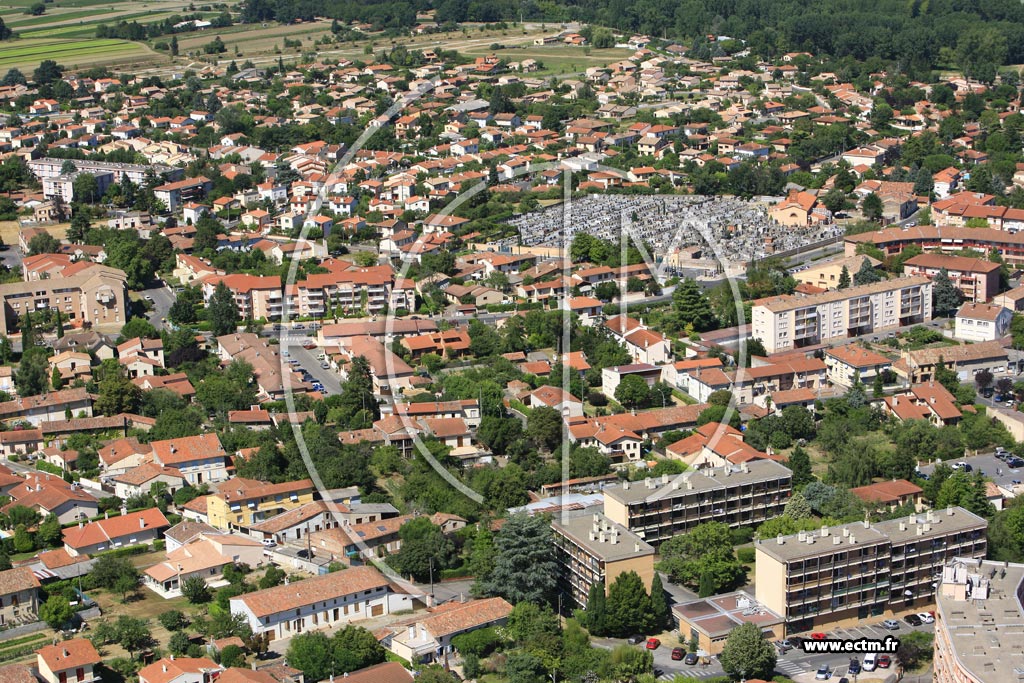 Photo arienne de Blagnac - Sud