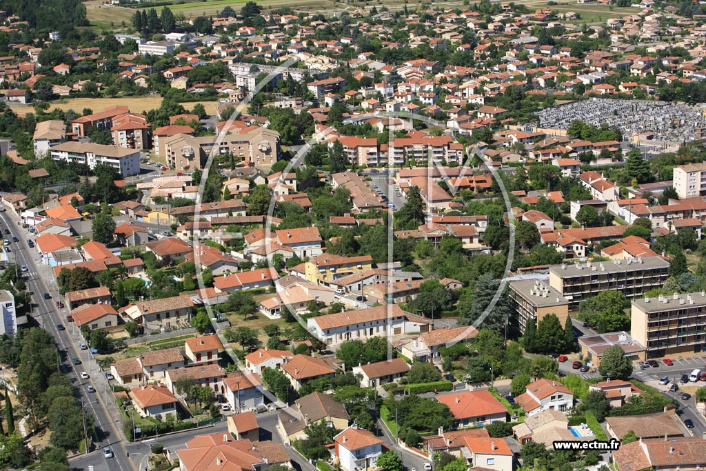 Photo arienne de Blagnac - Sud