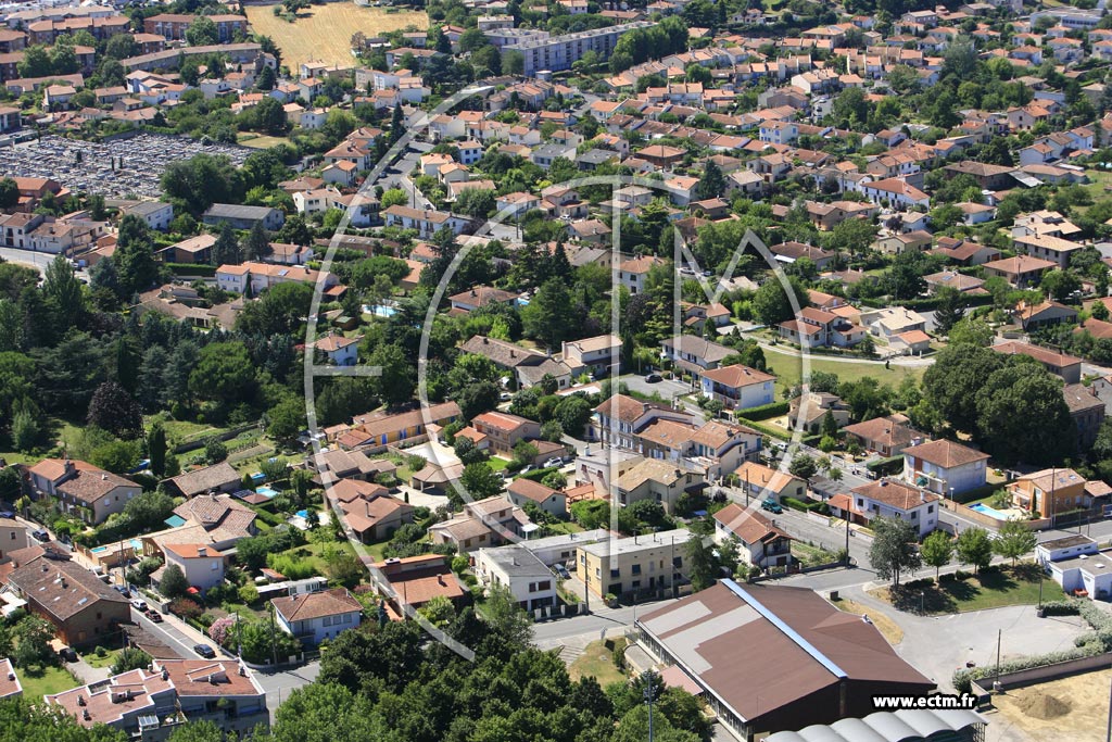 Photo arienne de Blagnac - Sud