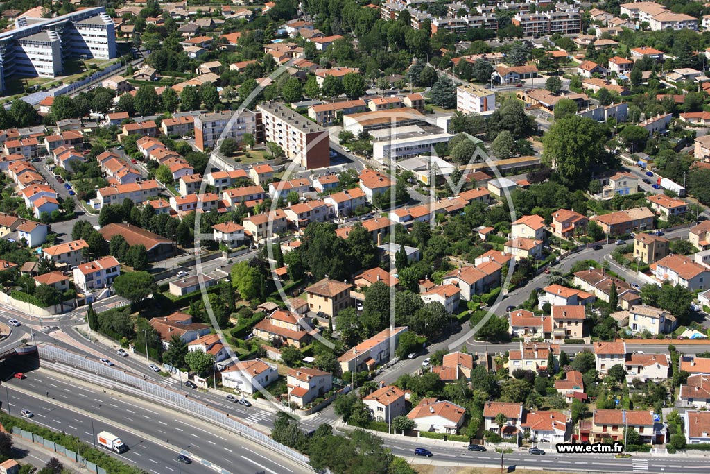 Photo arienne de Blagnac - Sud