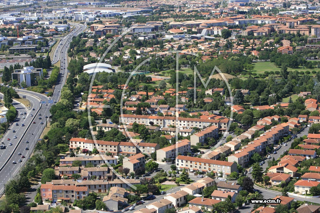 Photo arienne de Blagnac - Sud