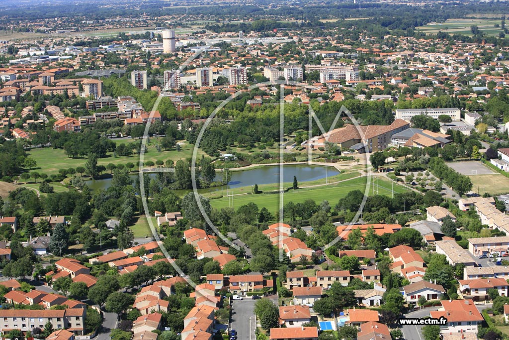 Photo arienne de Blagnac - Sud