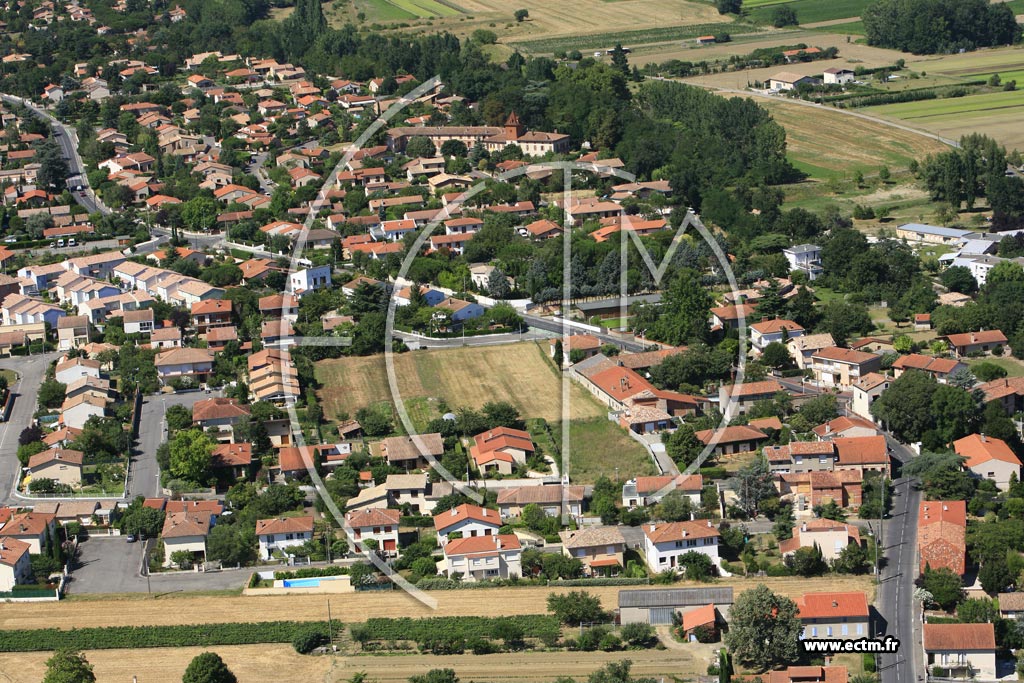 Photo arienne de Blagnac - Nord