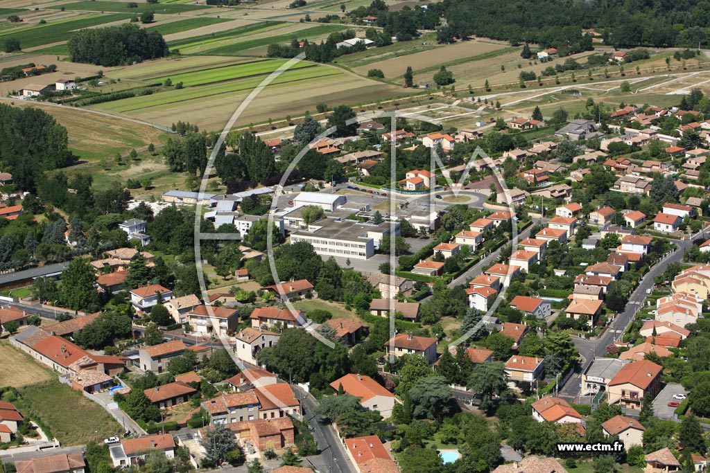 Photo arienne de Blagnac - Nord
