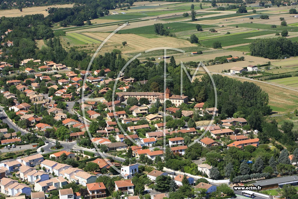 Photo arienne de Blagnac - Nord