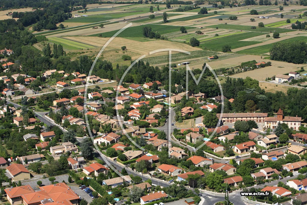 Photo arienne de Blagnac - Nord