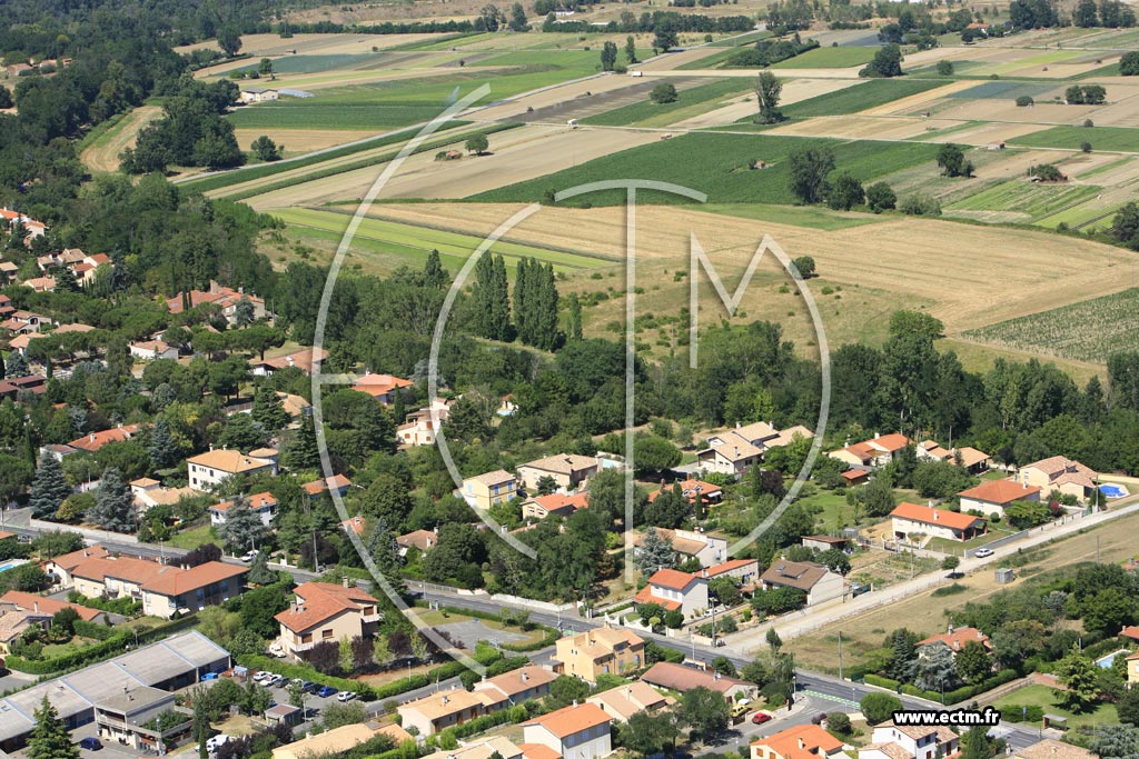 Photo arienne de Blagnac - Nord