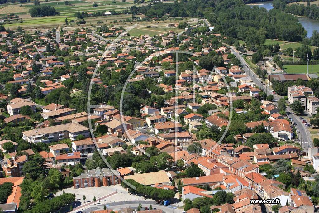 Photo arienne de Blagnac - Nord