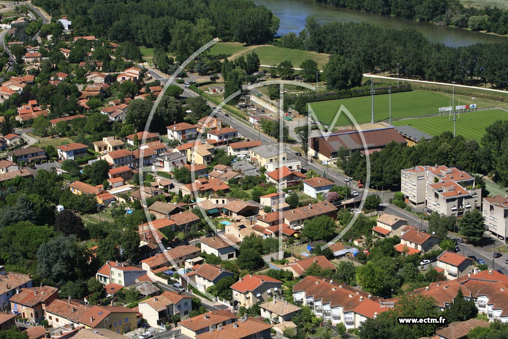 Photo arienne de Blagnac - Nord