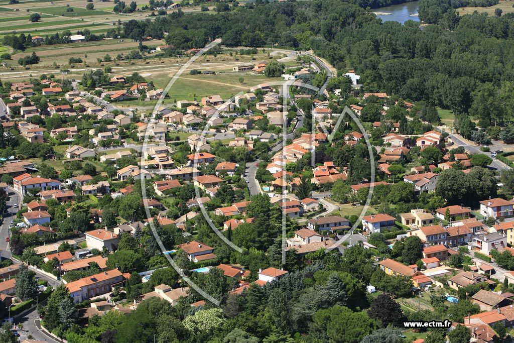 Photo arienne de Blagnac - Nord