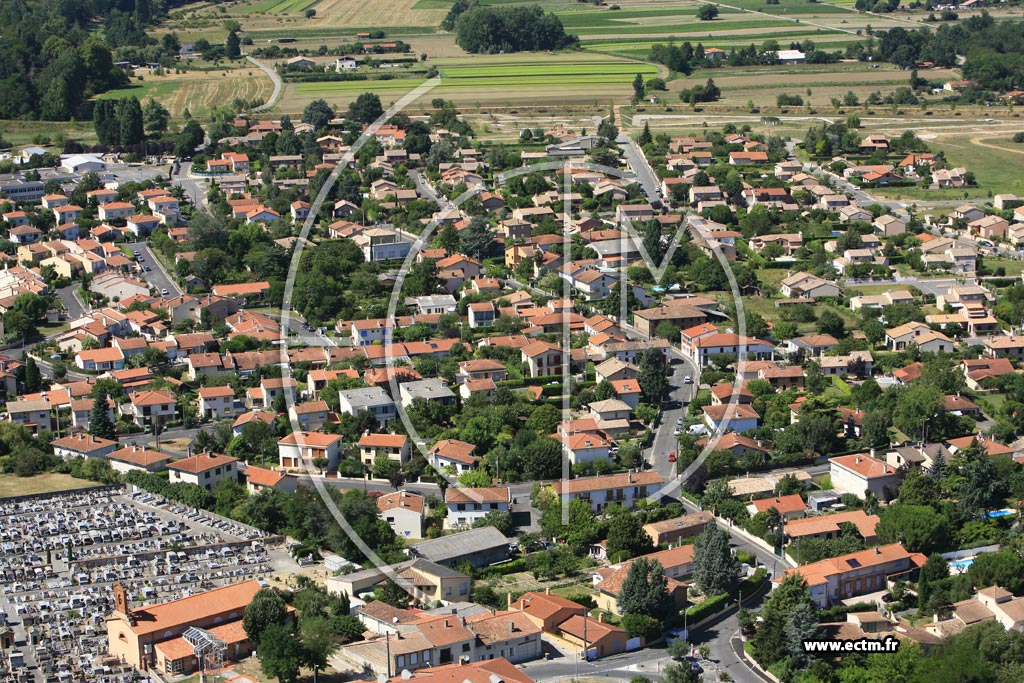 Photo arienne de Blagnac - Nord