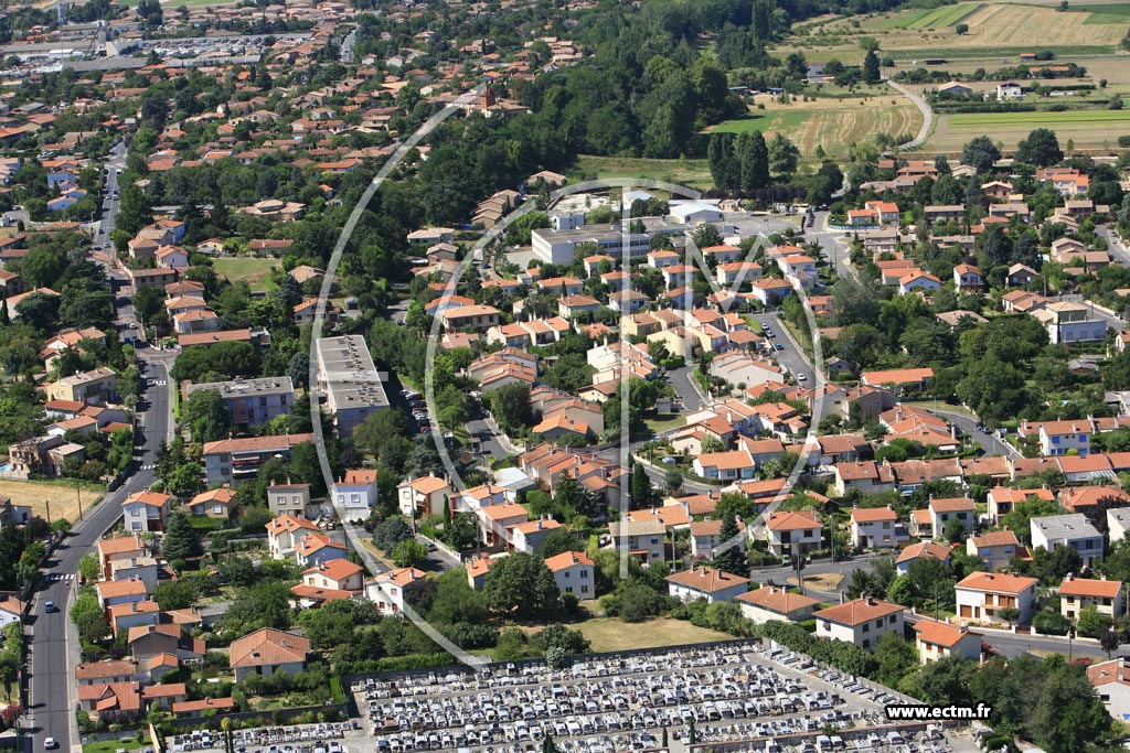 Photo arienne de Blagnac - Nord