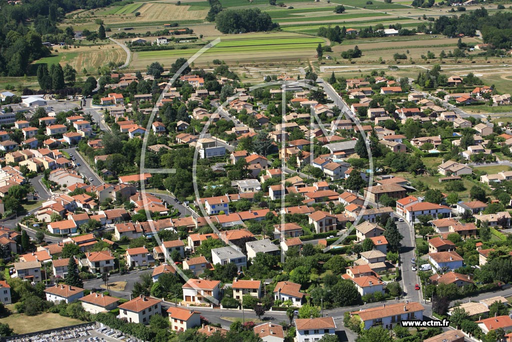 Photo arienne de Blagnac - Nord