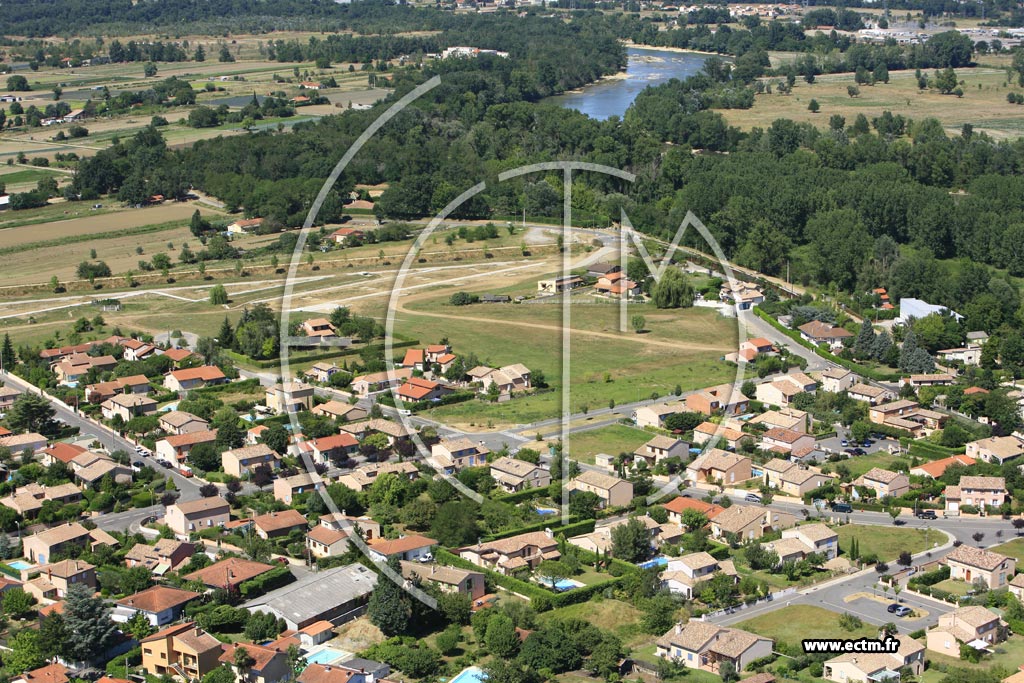 Photo arienne de Blagnac - Nord
