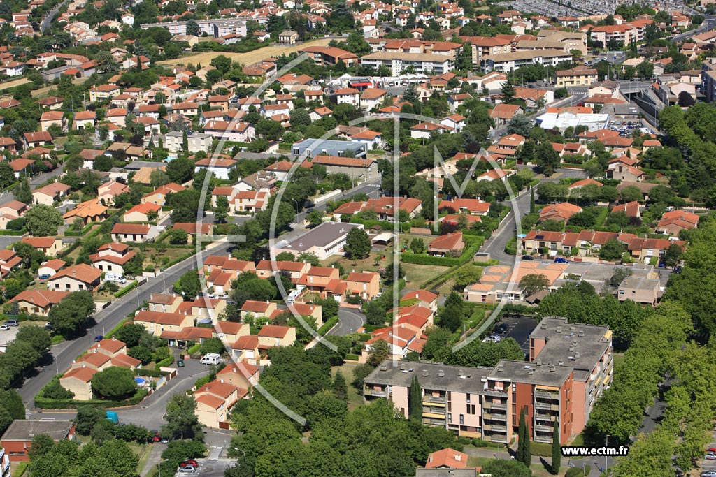 Photo arienne de Blagnac - Nord