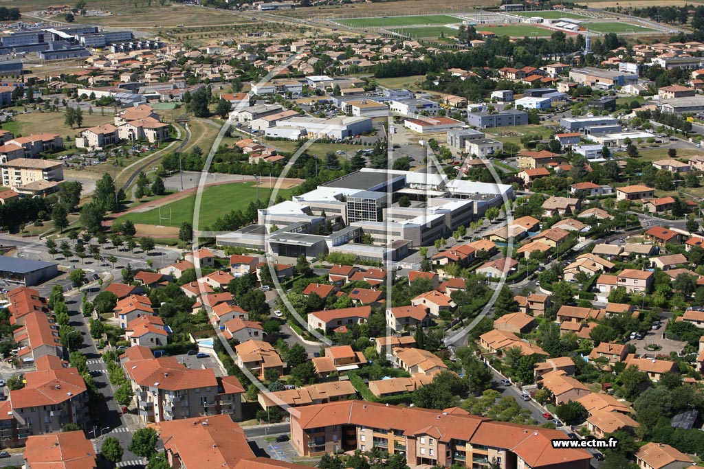 Photo arienne de Blagnac - Nord