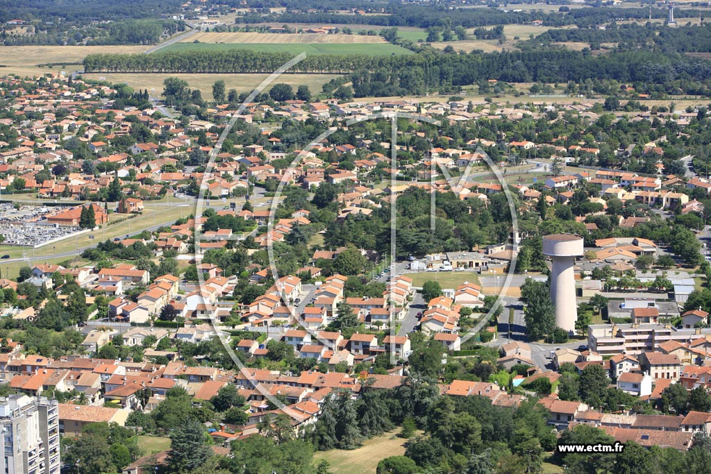 Photo arienne de Colomiers - Nord