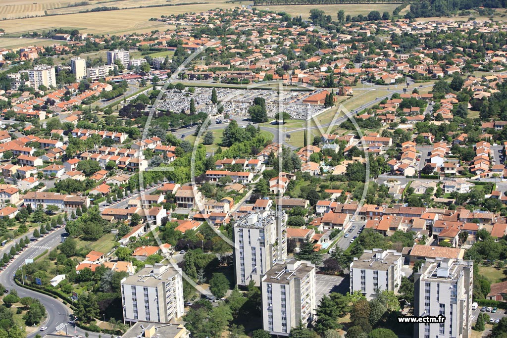 Photo arienne de Colomiers - Nord