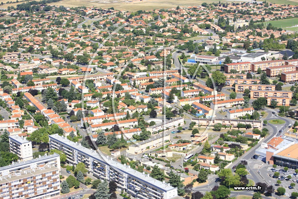 Photo arienne de Colomiers - Nord