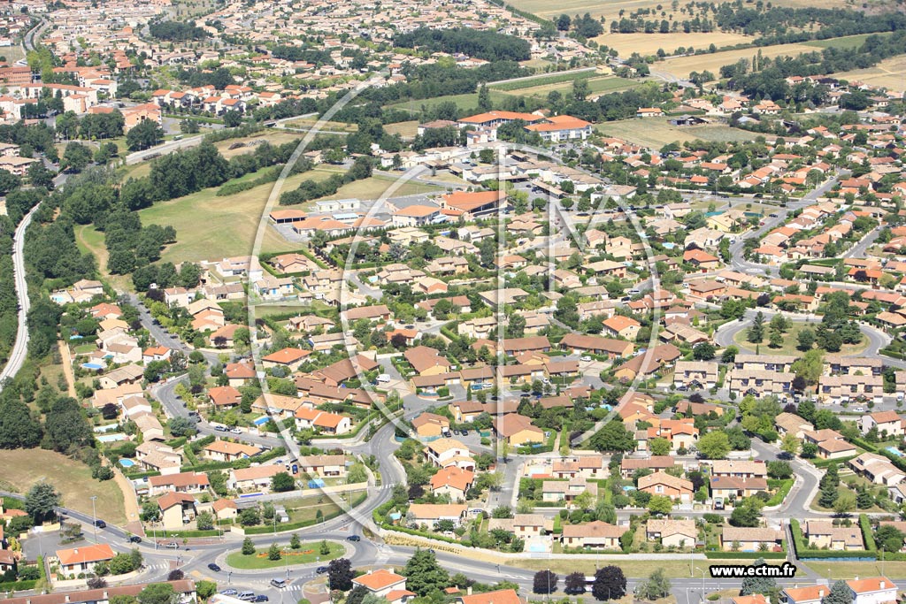 Photo arienne de Colomiers - Nord