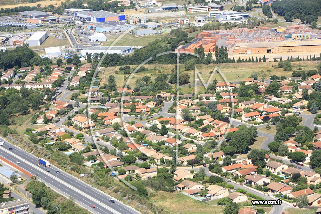 Photo arienne de Colomiers - Nord